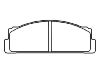 剎車片 Brake Pad Set:4 434 817