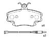 тормозная кладка Brake Pad Set:60 00 008 126