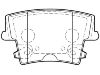 Plaquettes de frein Brake Pad Set:5142560AA