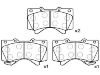 剎車(chē)片 Brake Pad Set:04465-60280